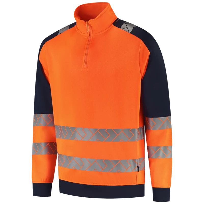 Tricorp Redefined Zip Sweater High Vis Industrieel Wasbaar 306106