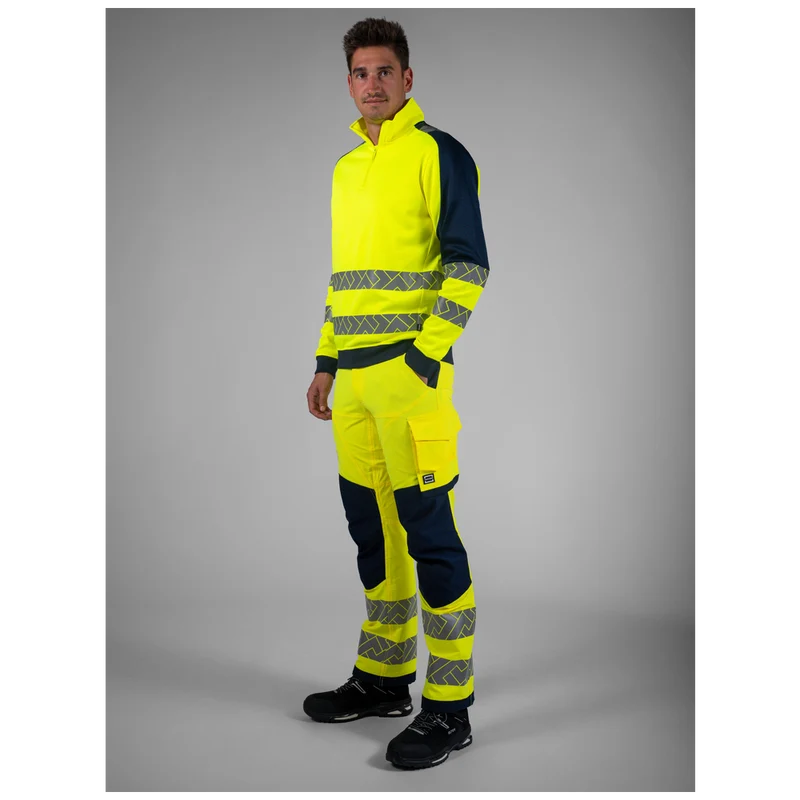 Tricorp Redefined Zip Sweater High Vis Industrieel Wasbaar 306106