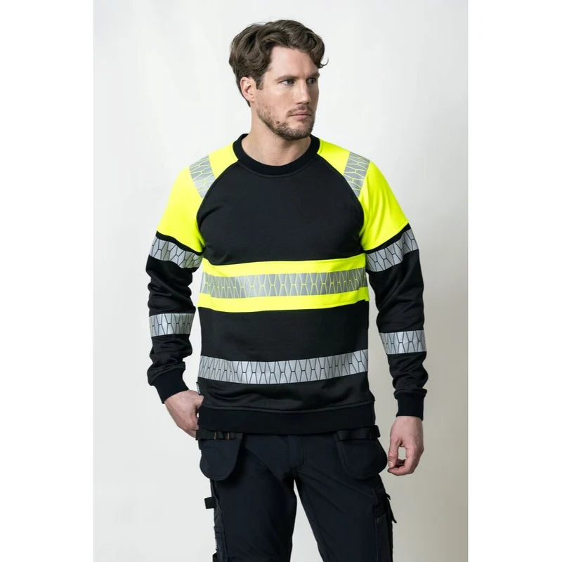 Jobman 5224 Sweatshirt Hi-Vis