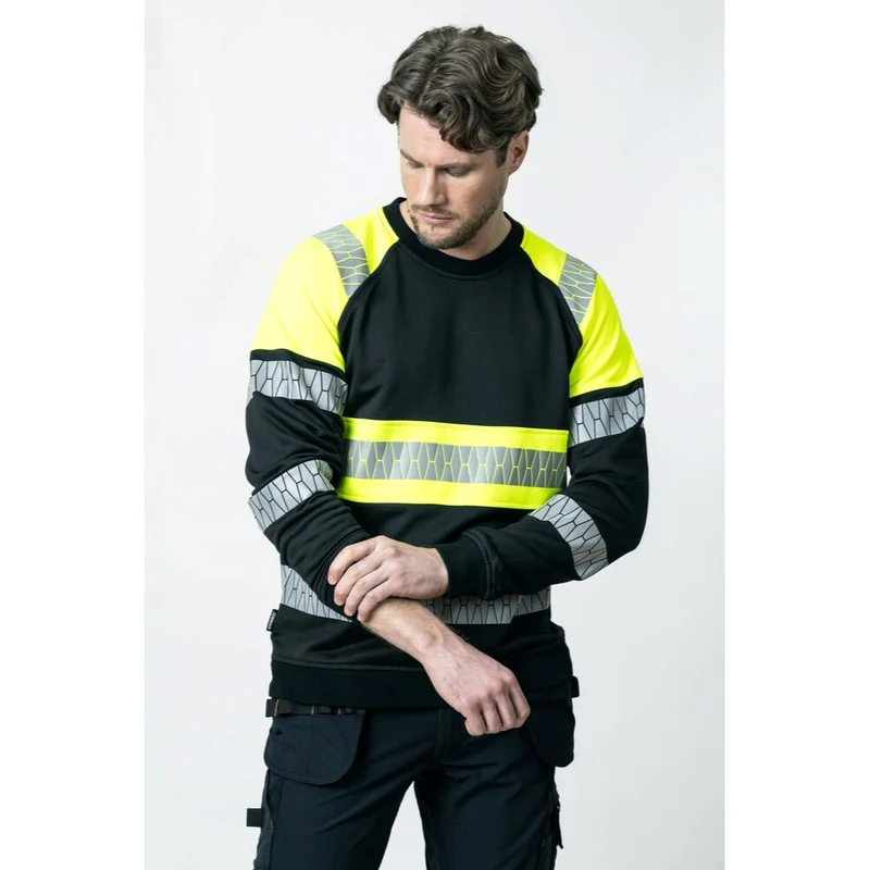 Jobman 5224 Sweatshirt Hi-Vis