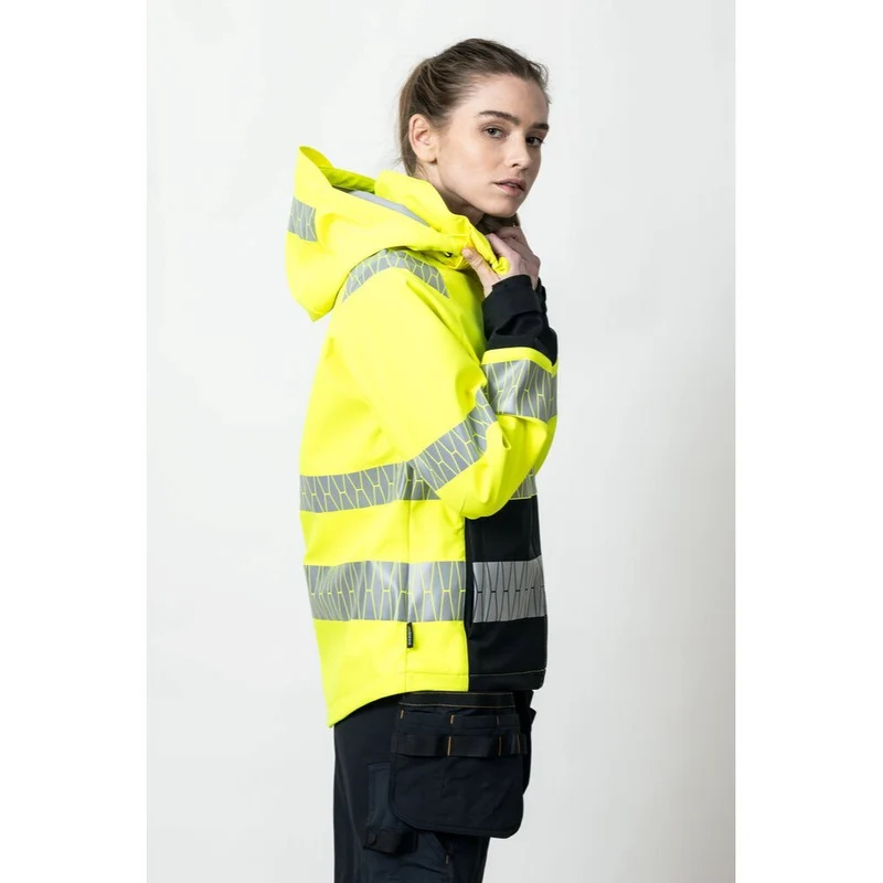 Jobman 1377 Women's Softshell Jacket Hi-Vis