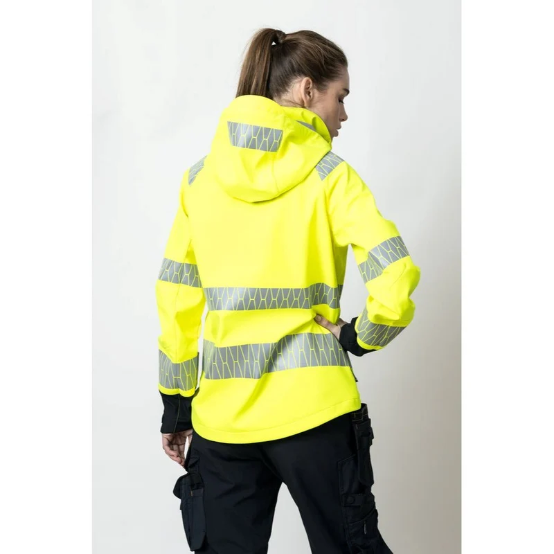 Jobman 1377 Women's Softshell Jacket Hi-Vis