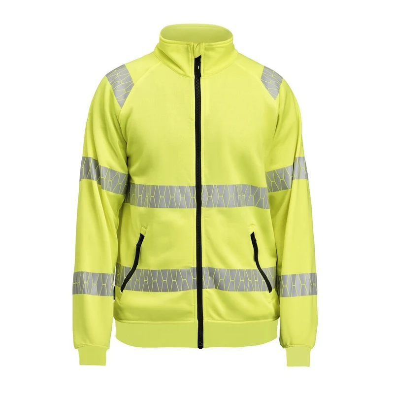 Jobman 5325 Sweatshirt Full-Zip Hi-Vis
