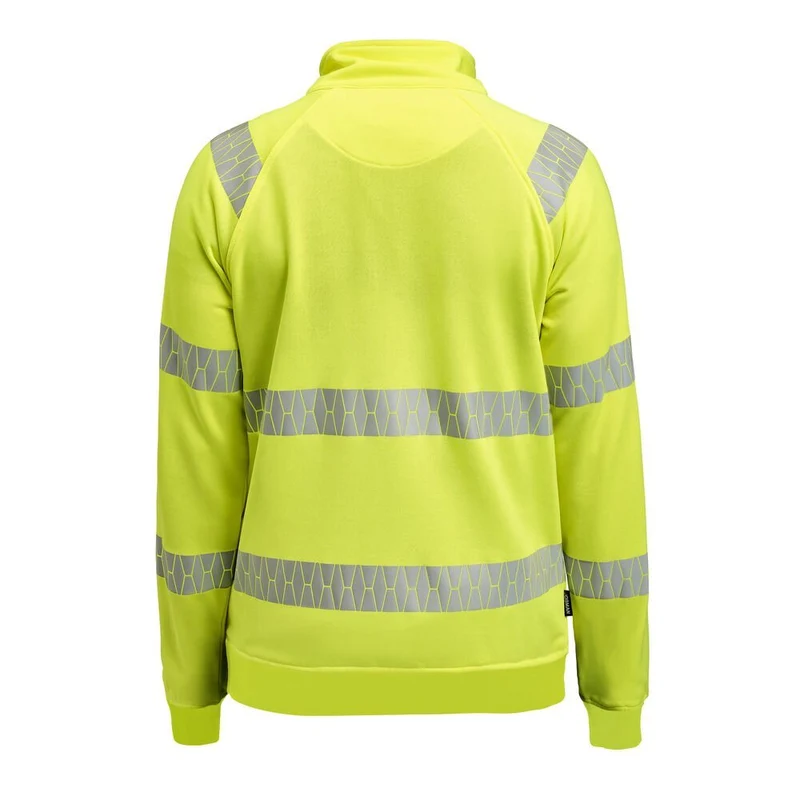Jobman 5325 Sweatshirt Full-Zip Hi-Vis