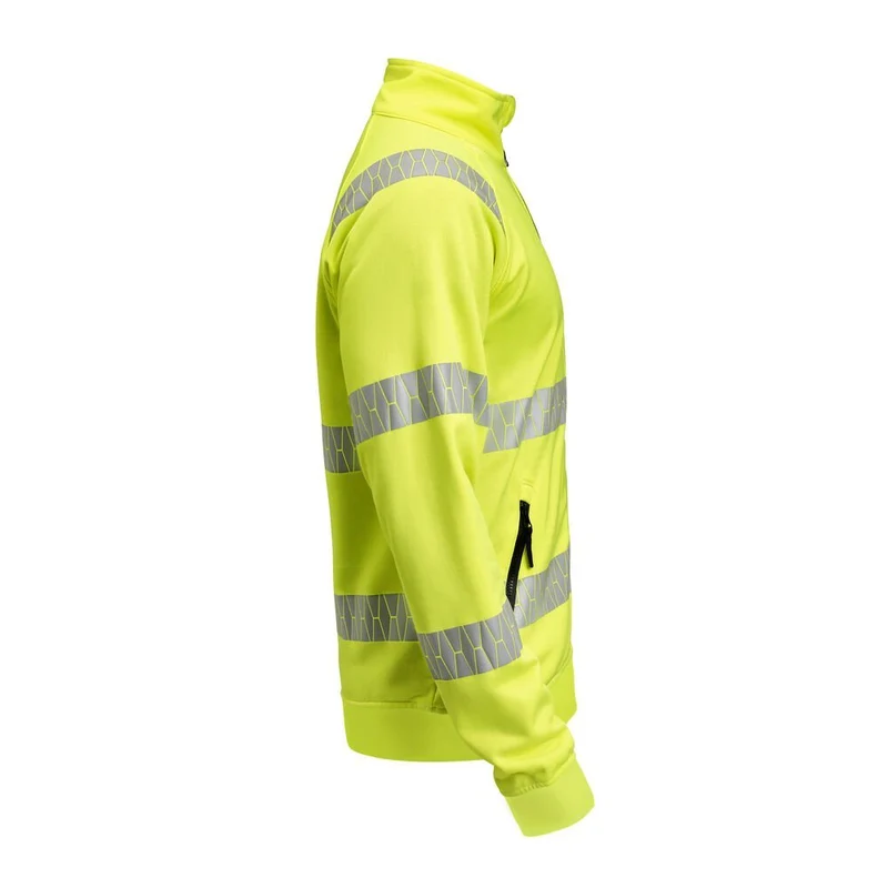 Jobman 5325 Sweatshirt Full-Zip Hi-Vis