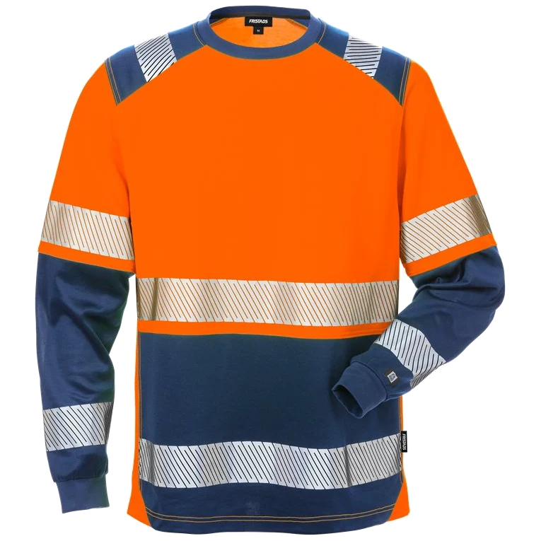 Fristads Stiby High vis T-shirt lange mouwen CL.2 7457 THV 129514