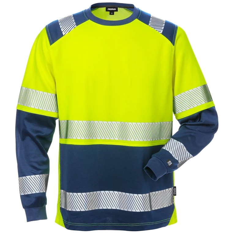 Fristads Stiby High vis T-shirt lange mouwen CL.2 7457 THV 129514