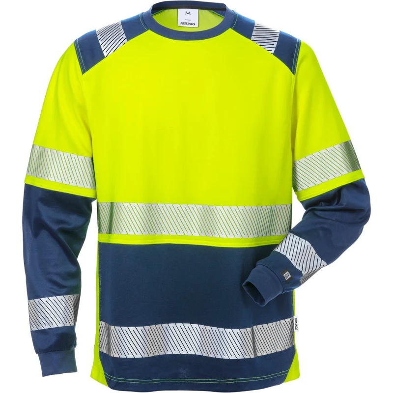 Fristads Stiby High vis T-shirt lange mouwen CL.2 7457 THV 129514