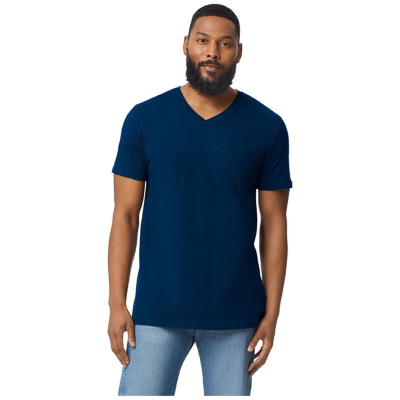 Gildan T-shirt V-Neck SoftStyle SS for him G64V00