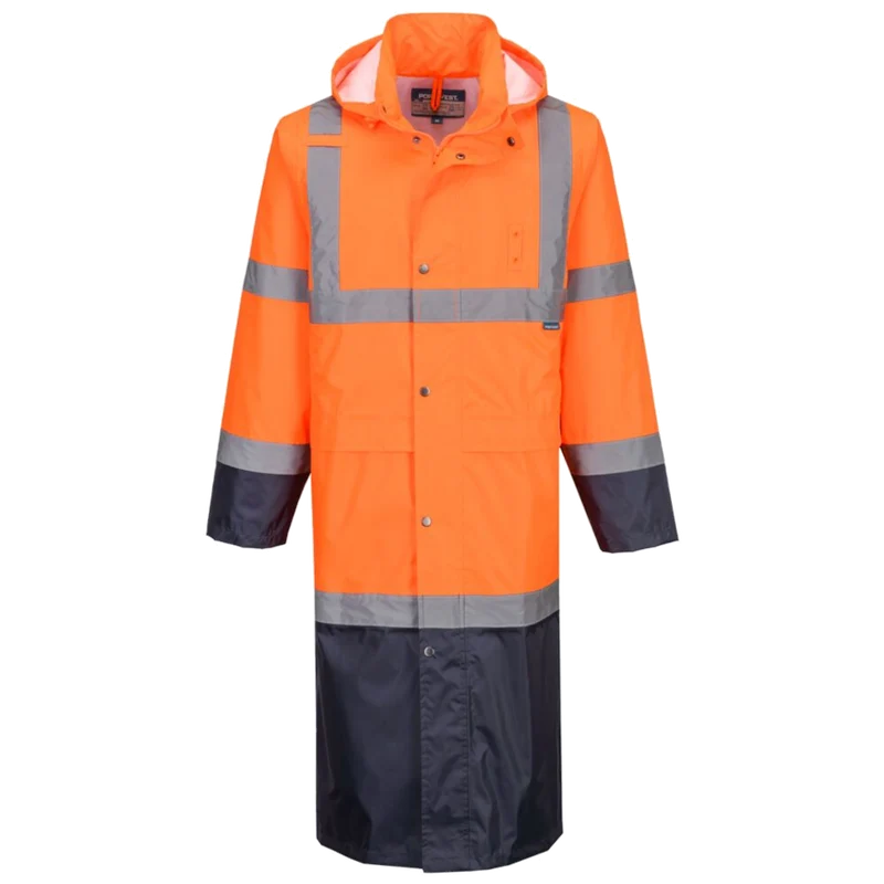 Portwest Hi-Vis Contrast Regenjas 122cm H446