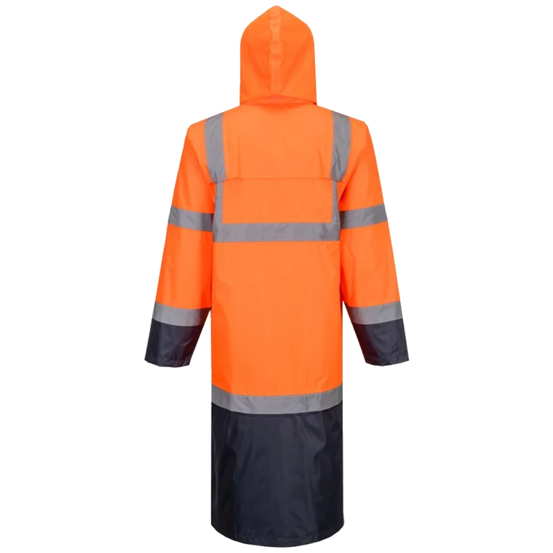 Portwest Hi-Vis Contrast Regenjas 122cm H446