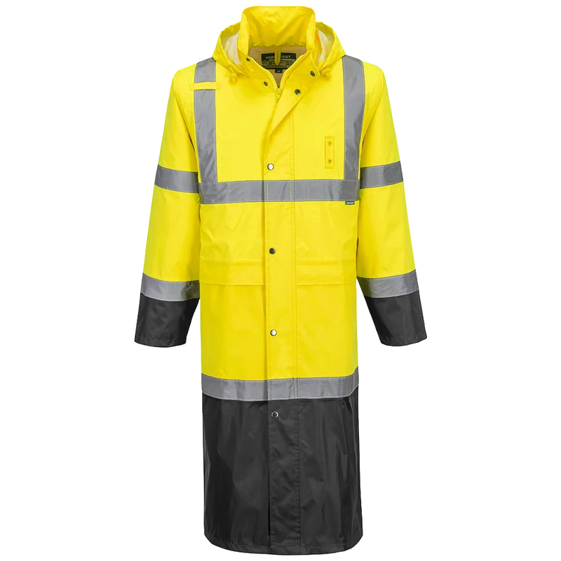 Portwest Hi-Vis Contrast Regenjas 122cm H446