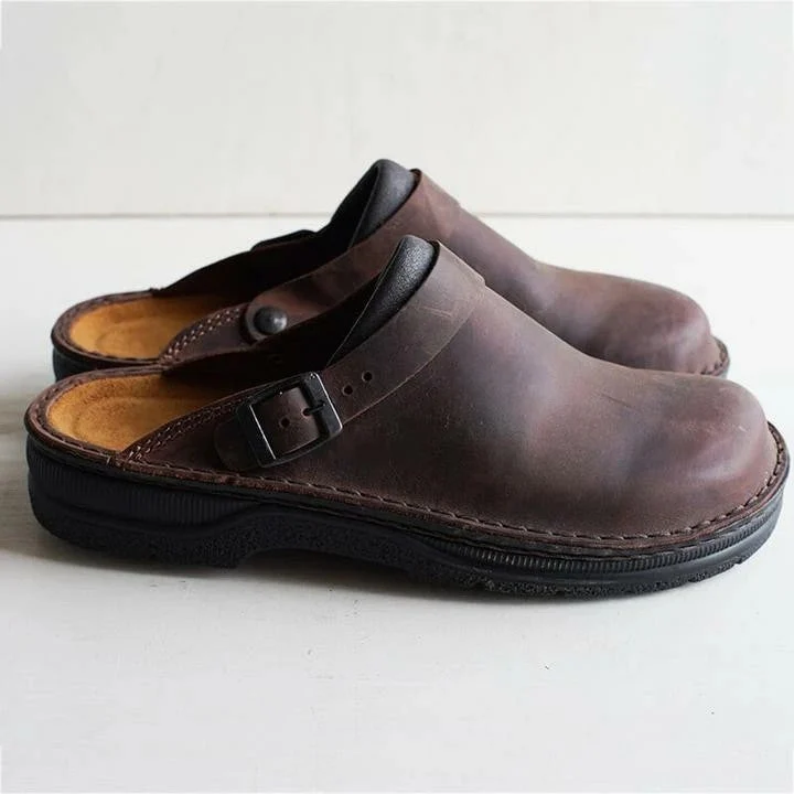 Unisex Orthopädische Mules | Ergonomische Innensohle | Hochwertiges Kunstleder | Bequem & Langlebig