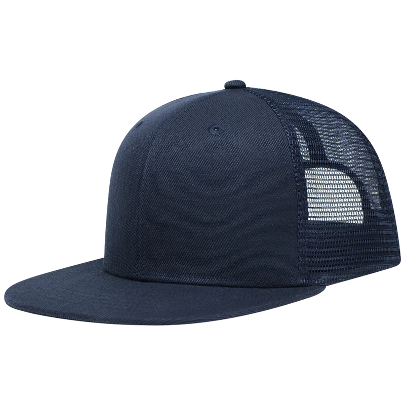 Nilton Trucker cap hoog profiel flat peak 2144