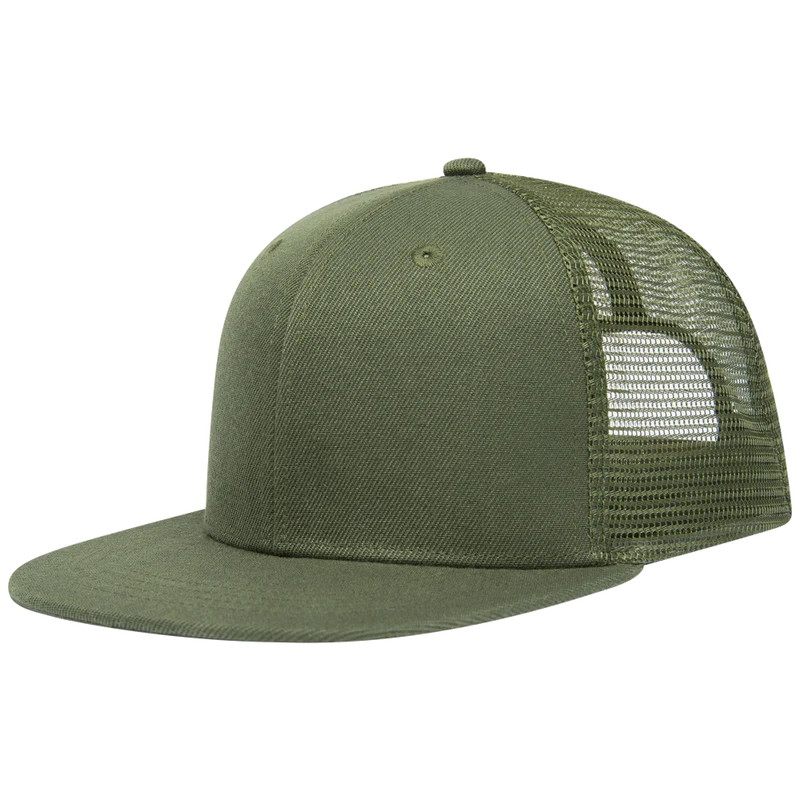 Nilton Trucker cap hoog profiel flat peak 2144