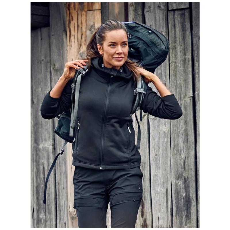 Fristads Outdoor Outdoor Cobalt Polartec® power stretch® hoodie dames 301215