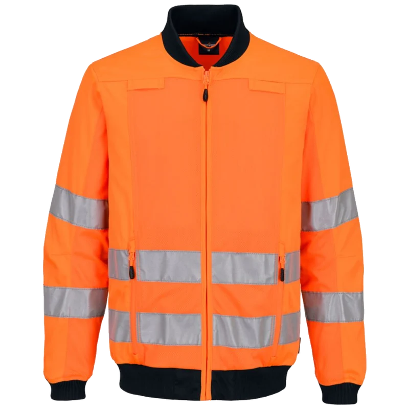 Portwest Hi-Vis Mesh Panel Work Jacket T164