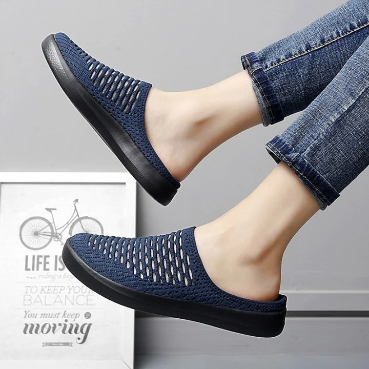Damen Diabetiker Schuhe | Orthopädische Slipper | Weite Passform & Memory-Schaum | Leicht & Rutschfest