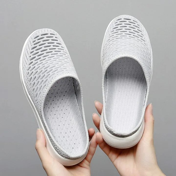 Damen Diabetiker Schuhe | Orthopädische Slipper | Weite Passform & Memory-Schaum | Leicht & Rutschfest