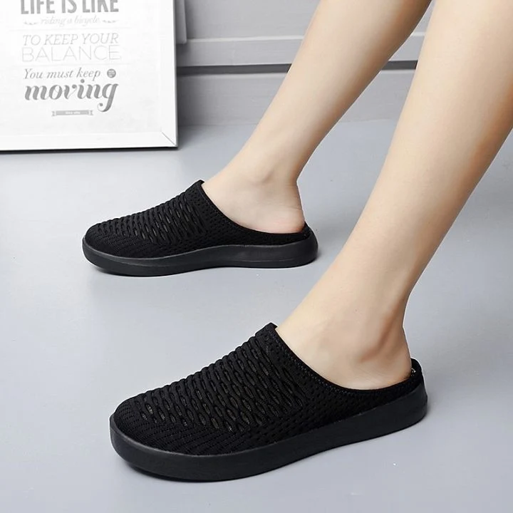 Damen Diabetiker Schuhe | Orthopädische Slipper | Weite Passform & Memory-Schaum | Leicht & Rutschfest