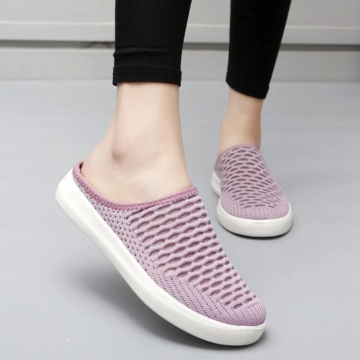 Damen Diabetiker Schuhe | Orthopädische Slipper | Weite Passform & Memory-Schaum | Leicht & Rutschfest