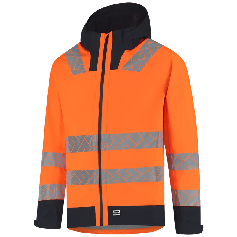 Tricorp Redefined Regenjas Techshell High Vis 406108