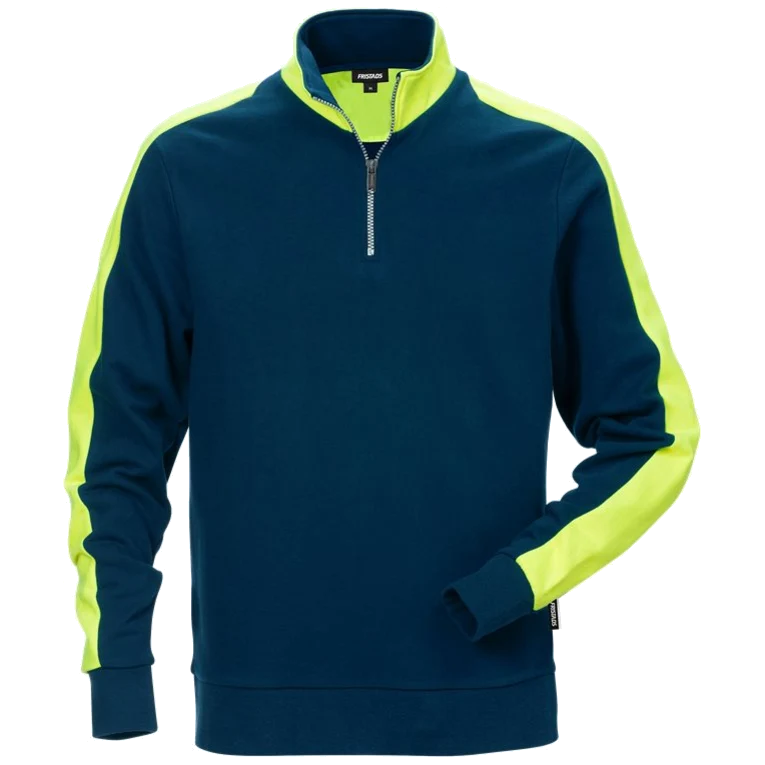 Fristads Sweatshirt korte rits 7449 RTS 111263