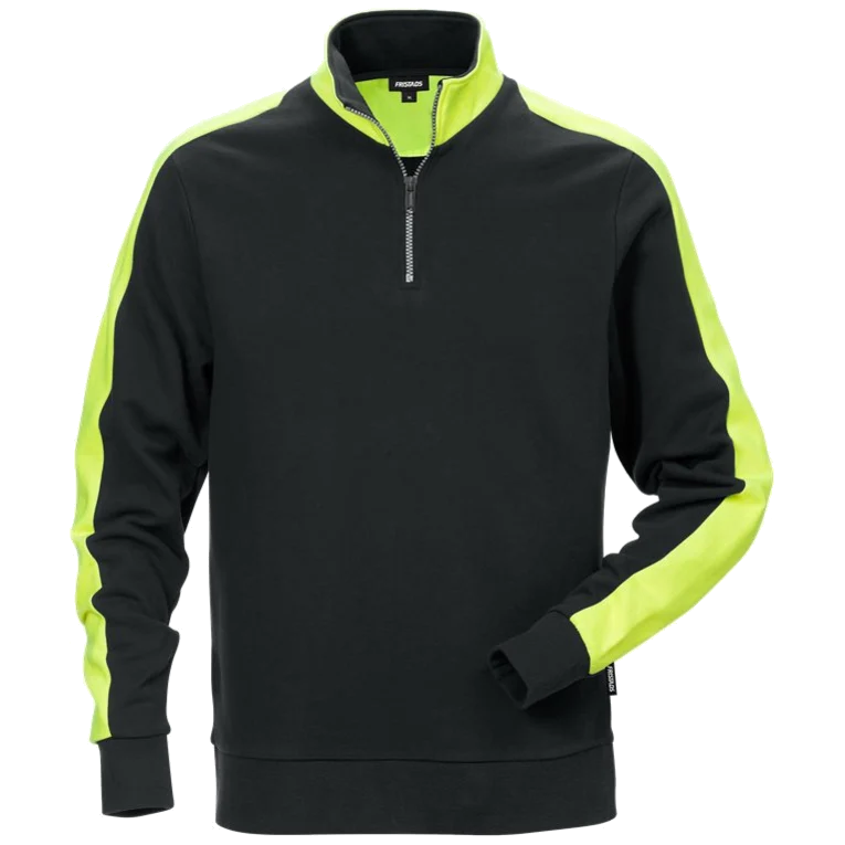 Fristads Sweatshirt korte rits 7449 RTS 111263