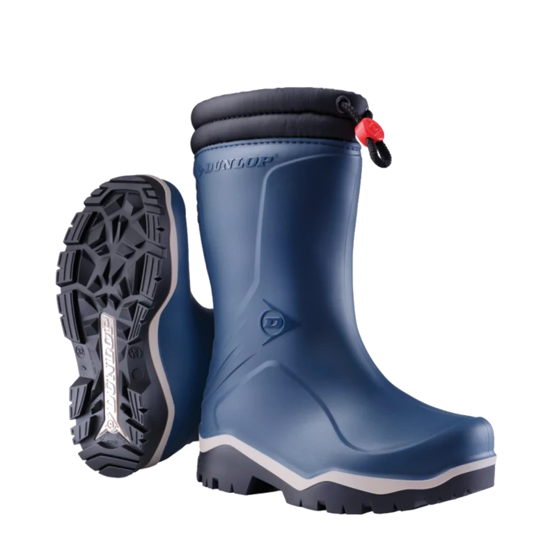 Dunlop K374061 Blizzard Gevoerde Kinderlaars PVC