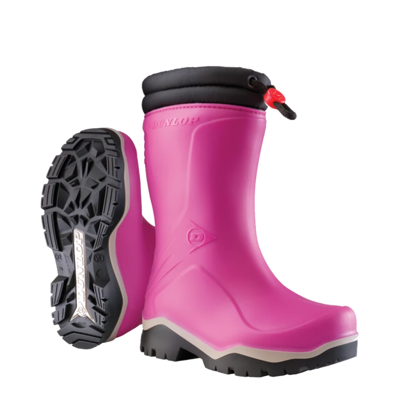Dunlop K374061 Blizzard Gevoerde Kinderlaars PVC