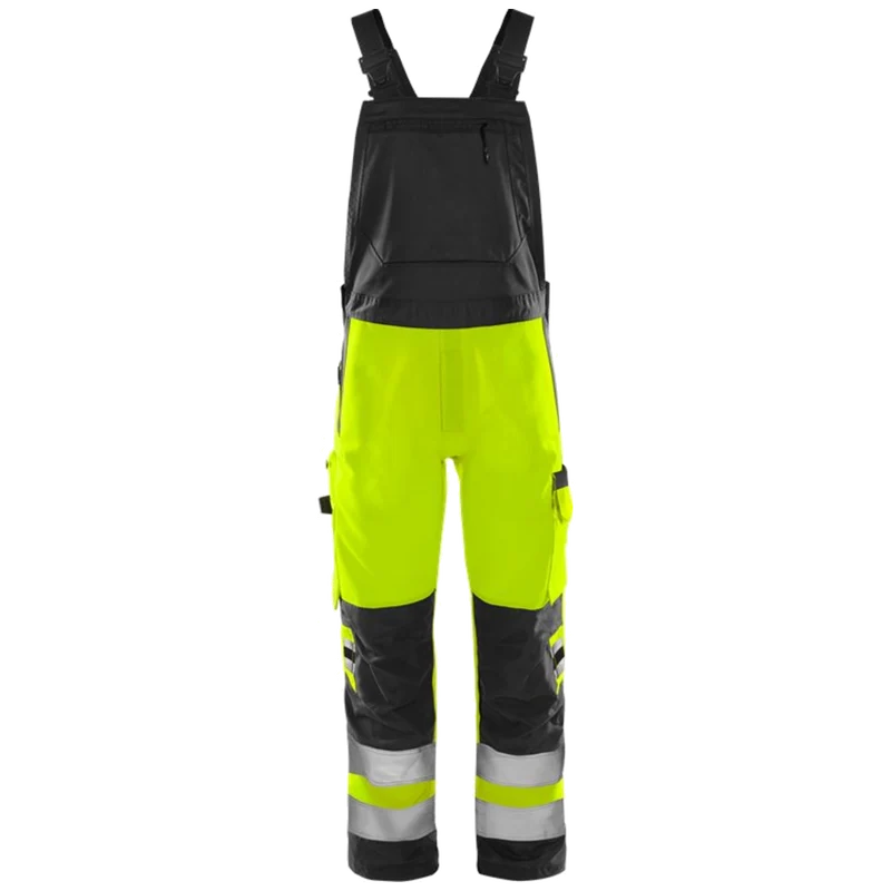Fristads Trofta High vis Green amerikaanse overall klasse 2 1030 GPLU 131985