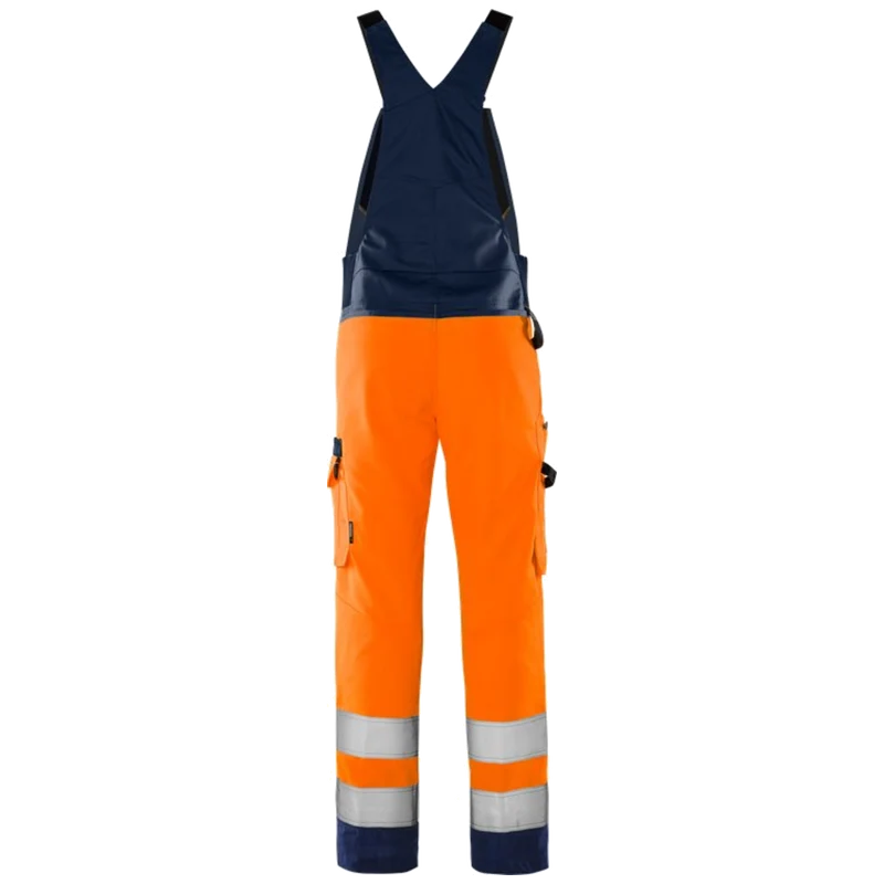 Fristads Trofta High vis Green amerikaanse overall klasse 2 1030 GPLU 131985
