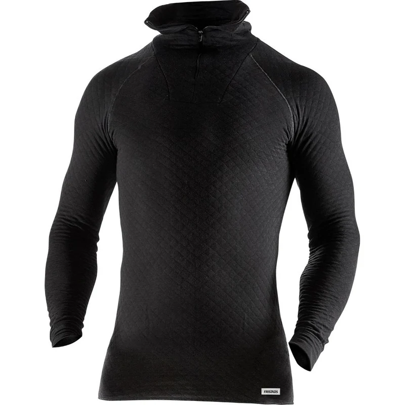 Fristads T-shirt lange mouwen korte rits 742 PC 127357