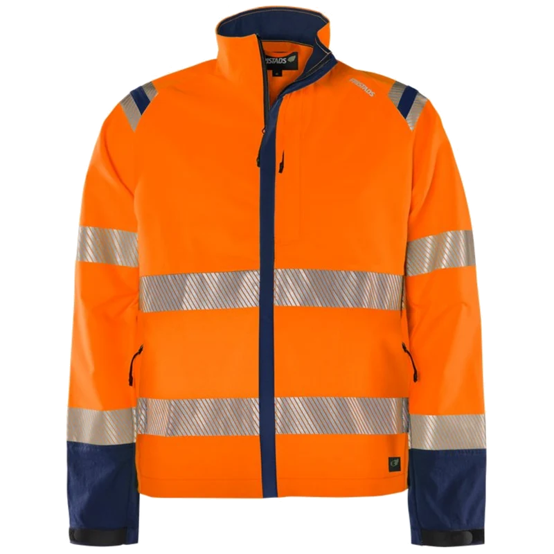 Fristads Stiby High vis Green stretch jack klasse 3 4647 GSTP 134246