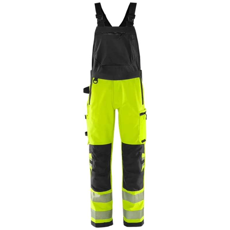 Fristads Stiby High vis Green Amerikaanse overall stretch klasse 2 1031 GSTP 134190