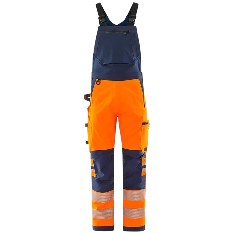 Fristads Stiby High vis Green Amerikaanse overall stretch klasse 2 1031 GSTP 134190