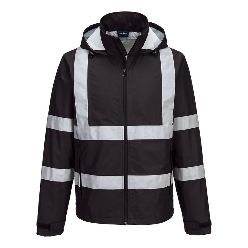 Portwest Iona Enhanced Lichtgewicht Opvouwbare Regenjas F442