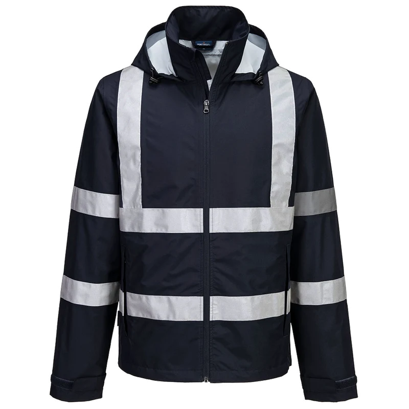 Portwest Iona Enhanced Lichtgewicht Opvouwbare Regenjas F442