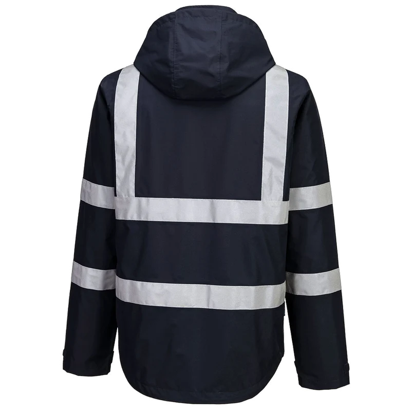 Portwest Iona Enhanced Lichtgewicht Opvouwbare Regenjas F442