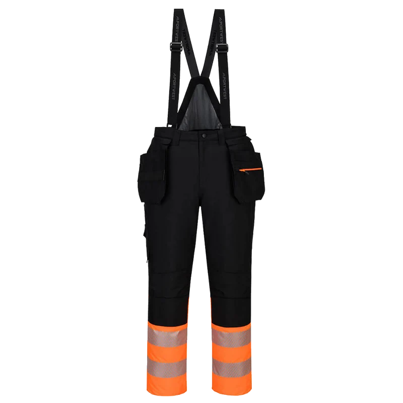 Portwest DX4 Hi-Vis Class 1 Winter Bib and Brace DX437
