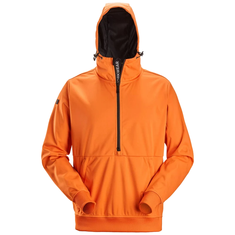 Snickers Flexiwork Windblocker Stretch Hoodie Met Halve Rits 8400