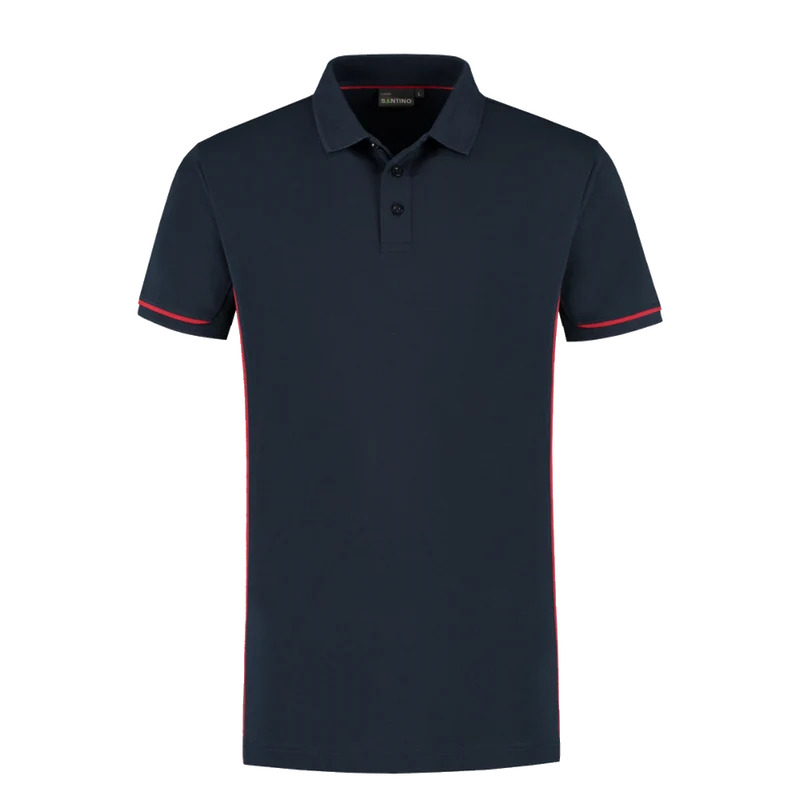 Santino Contrast Poloshirt Carsen+ Extra Lang