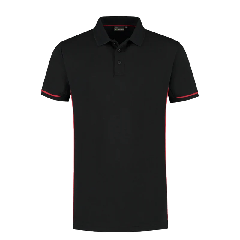 Santino Contrast Poloshirt Carsen+ Extra Lang