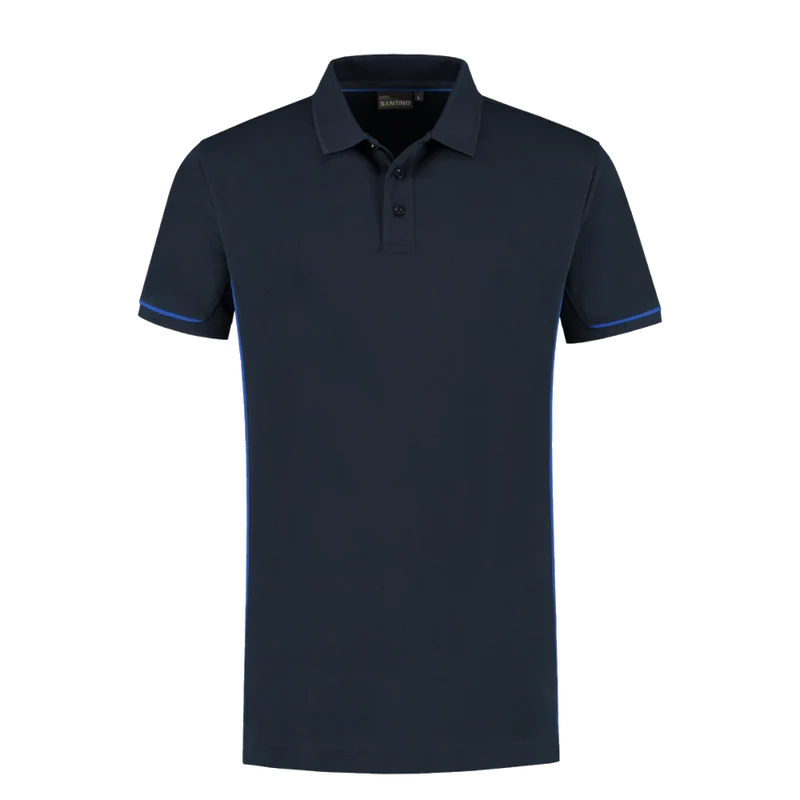 Santino Contrast Poloshirt Carsen+ Extra Lang