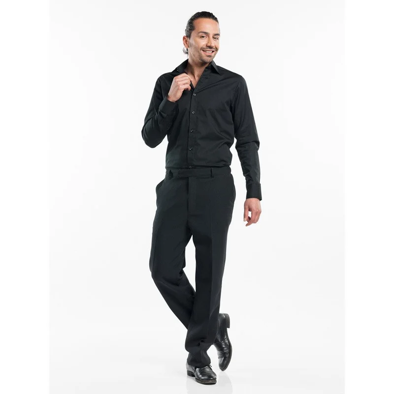 Chaud Devant Serve Elegance Overhemd Gastheer Zwart 613