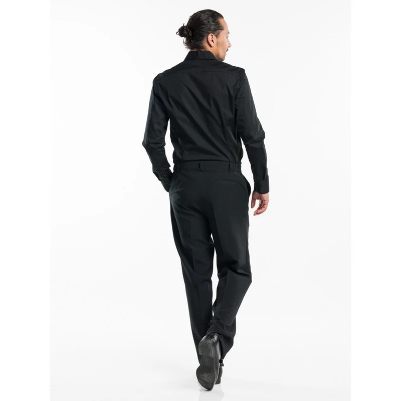Chaud Devant Serve Elegance Overhemd Gastheer Zwart 613