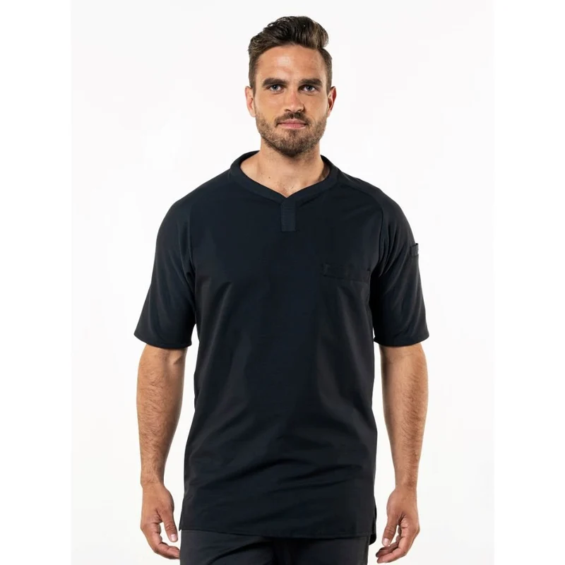 Chaud Devant T-shirt Valente UFX Black Korte Mouw 944
