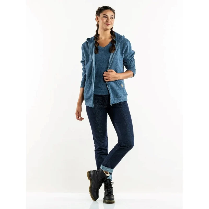 Chaud Devant Comodo Hoodie Blue Melee 763