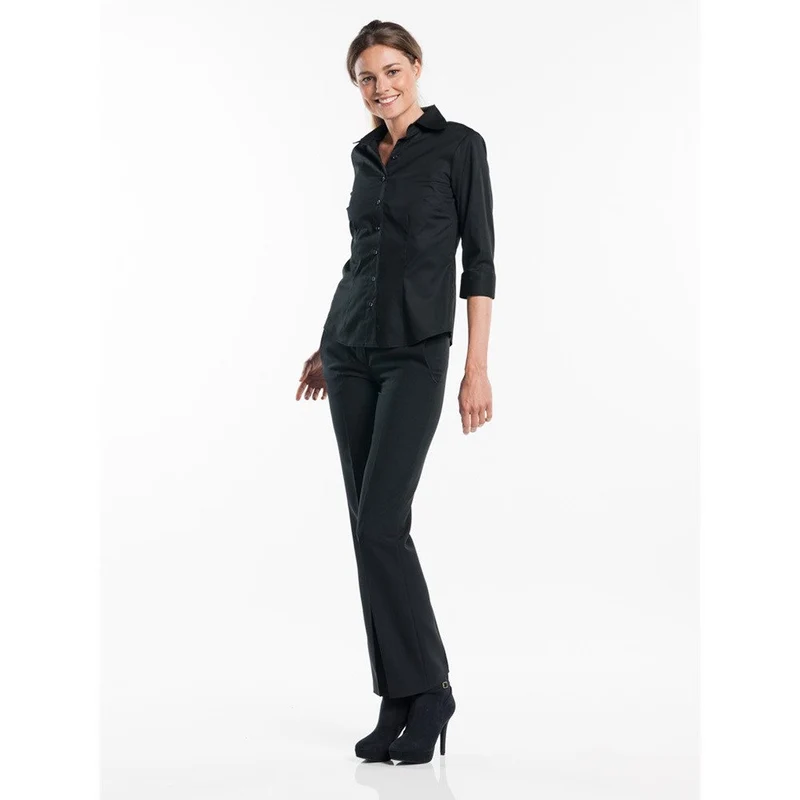 Chaud Devant Serve Elegance Blouse Gastvrouw Zwart 611