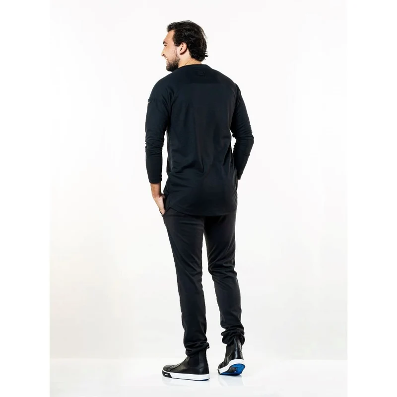 Chaud Devant T-shirt Valente UFX Black Lange Mouw 964